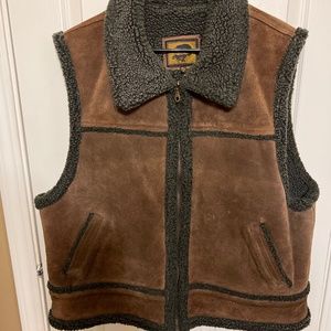 Mens Leather Vest